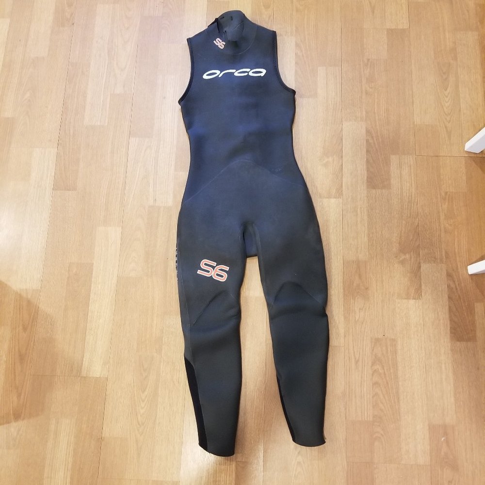 Orca women's medium sleeveless wetsuit